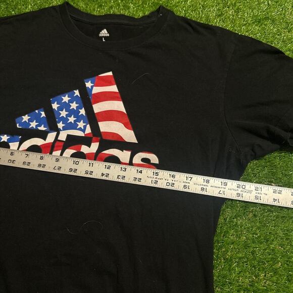 Adidas American Flag Logo T-Shirts - Picture 3 of 5